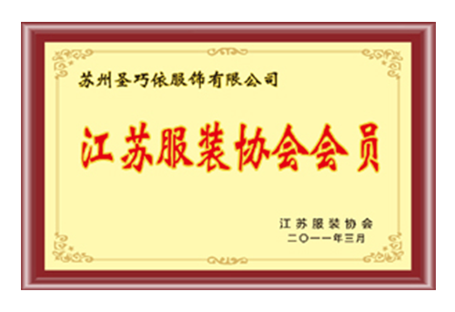 Member of Jiangsu Garment Association