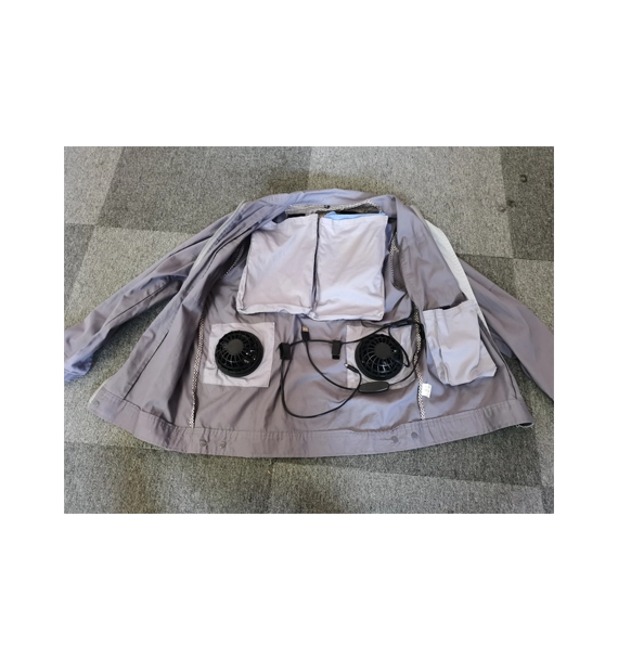 Senjoy Cooling Fan Jacket for Men Women - Battery Powered 3 Speed Control for High temperature workers