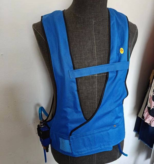 Working Principle of Vortex Tube Air Conditioner Waistcoat