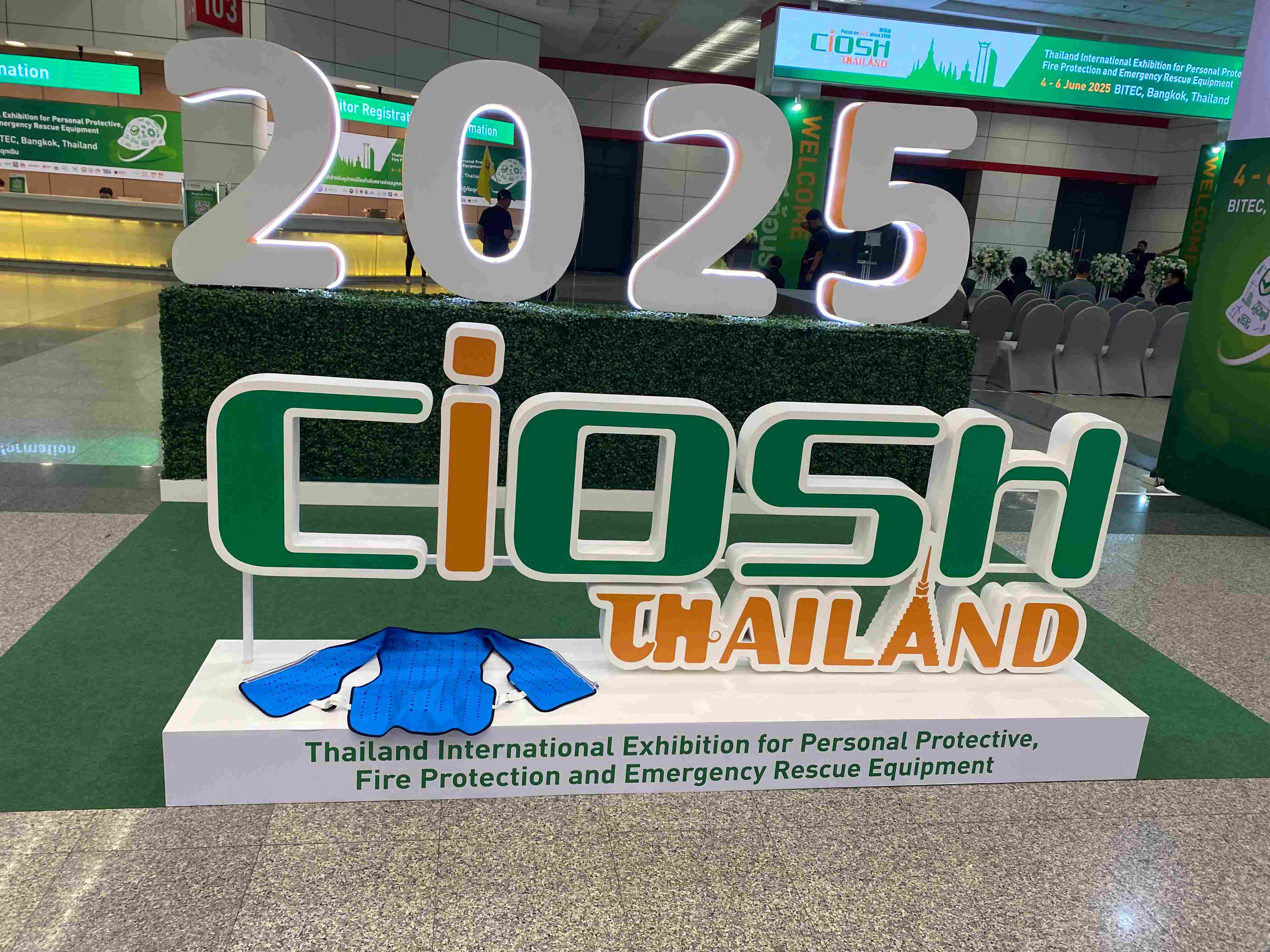 Suzhou SenJoy Cooling Clothing Concludes Successful Exhibition at Thailand Safety Expo 2025